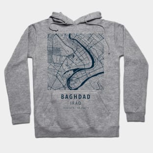 baghdad simple map Hoodie